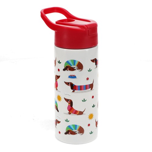 Rex London Stainless Steel Sunny Sausage Dog Bottle 500ml thumbnail 2