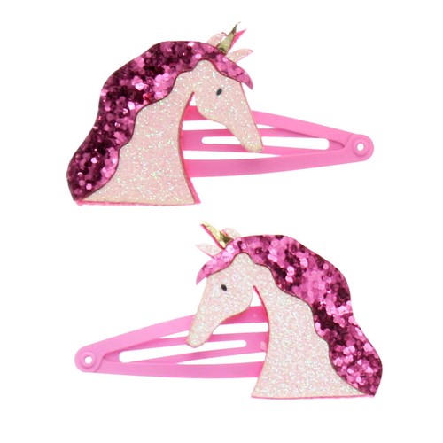 Rex London Glitter Hair Clips Unicorn thumbnail 2