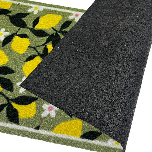Mighty Mats Eco Flex Premium Washable Mat Lemon Print thumbnail 4