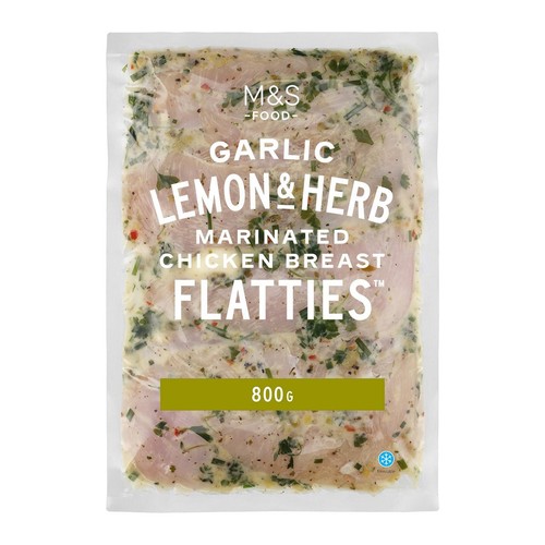 M&S Lemon & Herb Chicken Breast Flatties