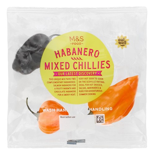 M&S Habanero Mixed Chillis