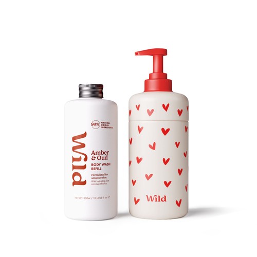 Wild Love Heart Case and Amber & Oud Body Wash Starter Pack thumbnail 2