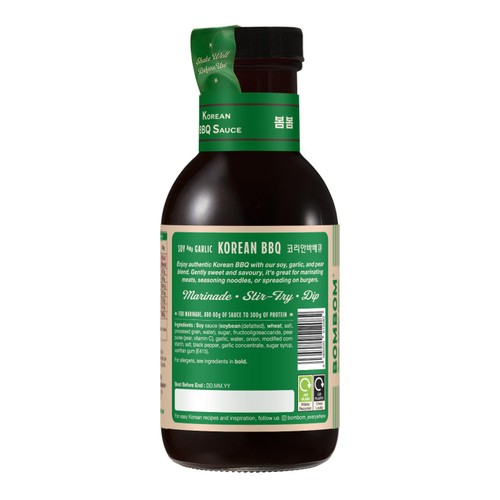 BOMBOM Korean BBQ Soy & Garlic Sauce thumbnail 2