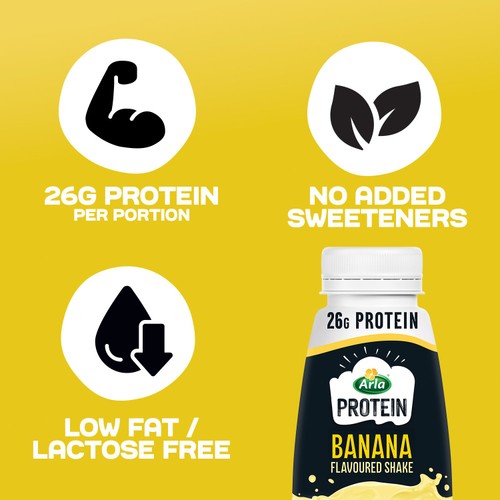 Arla Protein Banana Milk Shake thumbnail 3