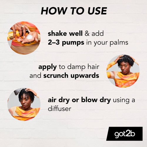 Got2b Curlz, Flexible Curl Mousse thumbnail 4