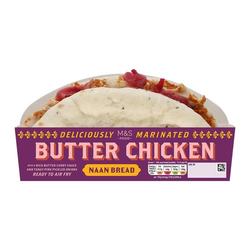 M&S Butter Chicken Naan Wrap thumbnail 2