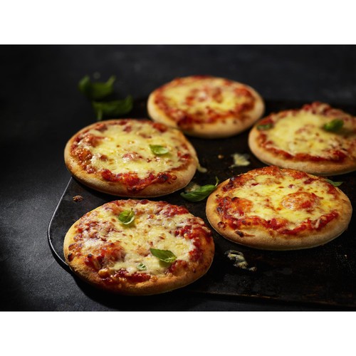 M&S Stonebaked 4 Mini Margherita frozen thumbnail 3