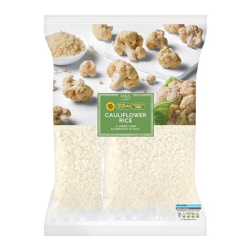 M&S Cauliflower Rice frozen thumbnail 3
