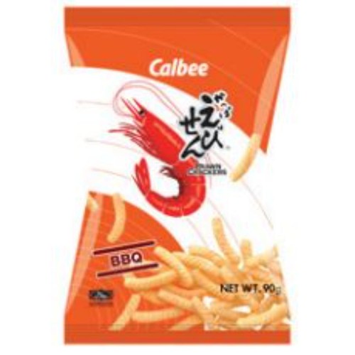 Calbee Prawn Crackers BBQ Flavour