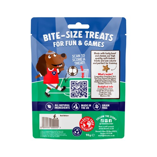 Denzel's Footy Stars Dog Treats thumbnail 2