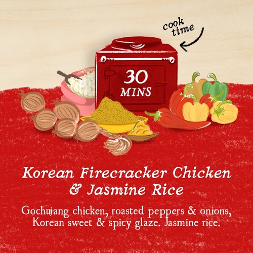 Charlie Bigham's Korean Firecracker Chicken & Jasmine Rice thumbnail 3