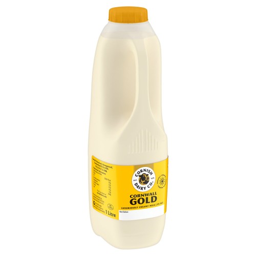 Cornish Dairy Co Cornwall Gold 5% Milk thumbnail 2