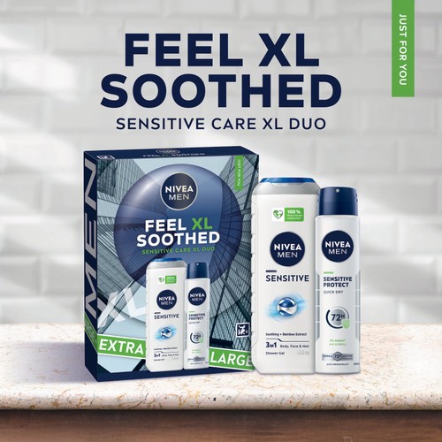 NIVEA MEN Feel Soothed XL Gift Pack thumbnail 3