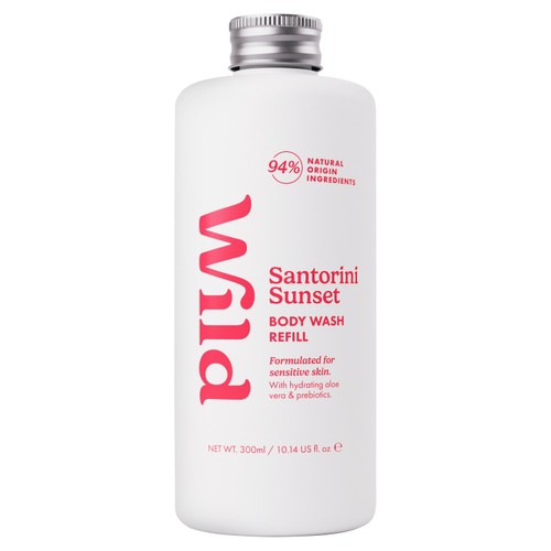 Wild Santorini Sunset Body Wash Refill