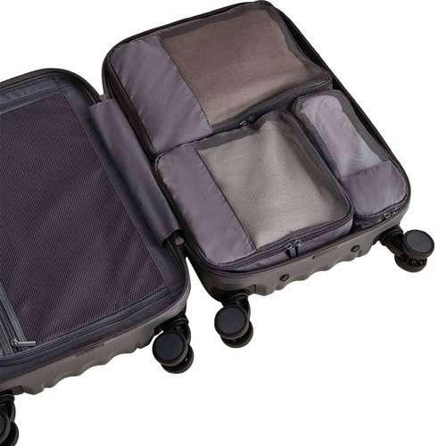 M&S 3 Pack Packing Cubes, Charcoal thumbnail 4