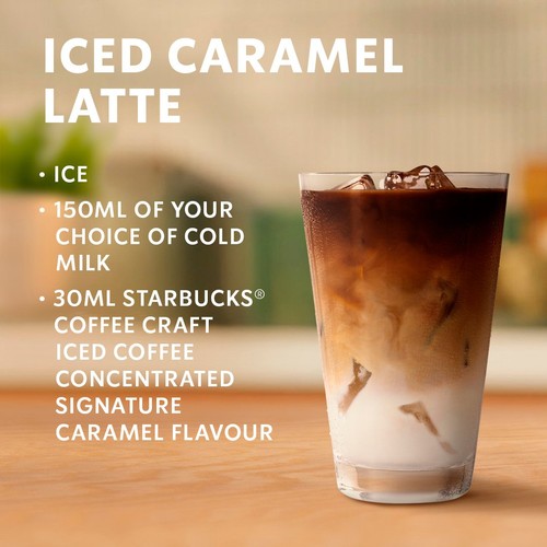 Starbucks Signature Caramel Flavour Iced Coffee Concentrated thumbnail 3