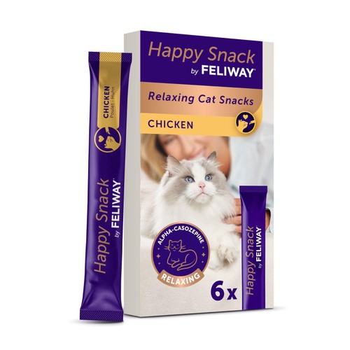 Happy Snack by Feliway Cat Calming Chicken Treats
