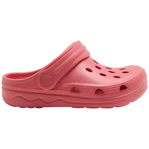 M&S Kids Plain Holiday Clog, 13, Coral thumbnail 2