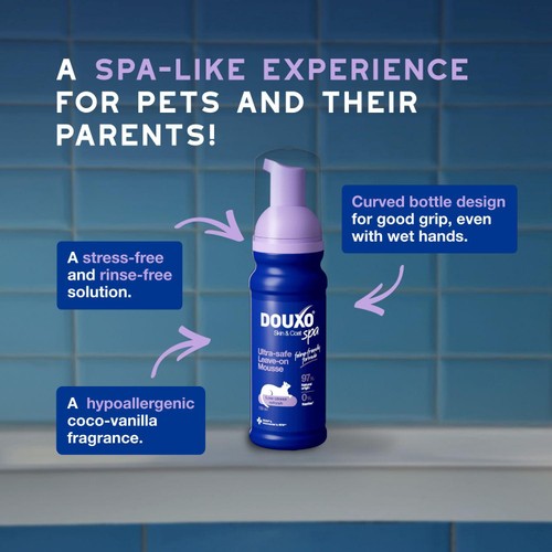 Douxo Spa No Rinse Cat Refresh Mousse thumbnail 3