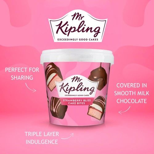 Mr Kipling Strawberry Cake Bites thumbnail 2