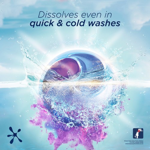 Persil Bio 4 in 1 Fast-Dissolving Laundry Capsules, 48 Washes thumbnail 3