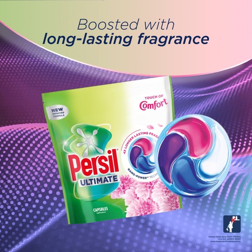 Persil Ultimate Touch of Comfort Laundry Capsules 52 Washes thumbnail 2