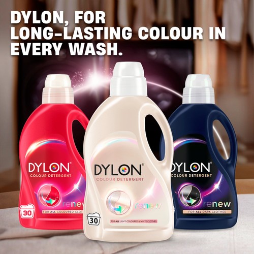 Dylon Renew Colour Detergent - Light & White Clothes 30 washes thumbnail 3