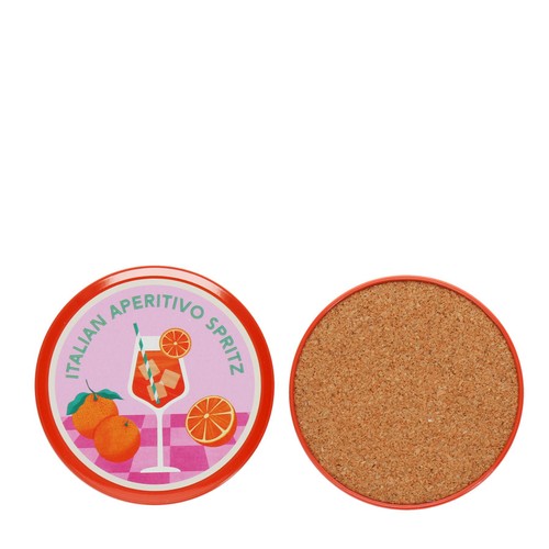 Aperitivo Spritz Metal Coasters thumbnail 3