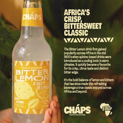 Chaps Premium Bitter Lemon Drink thumbnail 3