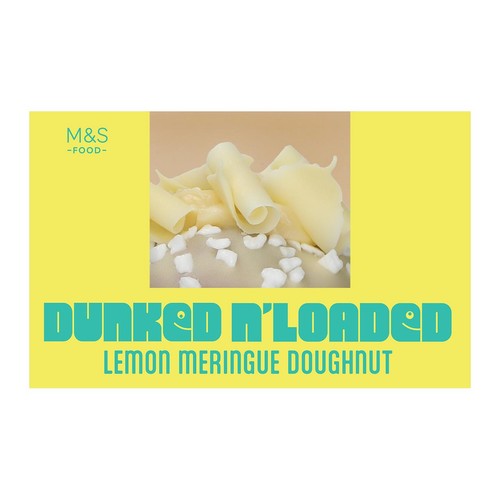 M&S Dunked & Loaded Lemon Meringue Doughnut thumbnail 3