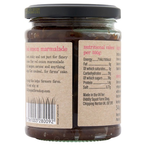 Diddly Squat Farm Red Onion Marmalade thumbnail 3