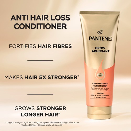 Pantene Grow Abundant Anti-Hair Loss Conditioner thumbnail 3