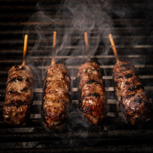 Hawksmoor BBQ Beef and Bone Marrow Skewers thumbnail 3