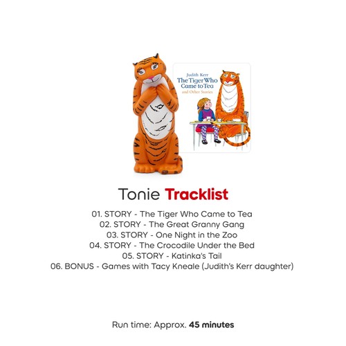 Tonies The Tiger Who Came to Tea Audio Tonie Character thumbnail 4