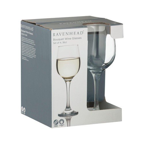 Ravenhead Bouquet Set of 4 Wine Glasses 36cl thumbnail 2