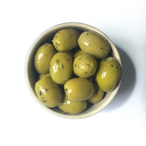 Real Olive Co. Organic Lemon, Thyme & Black Pepper Olives. thumbnail 3