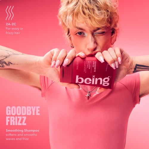 Being GOOD BYE FRIZZ Smoothing Shampoo thumbnail 2