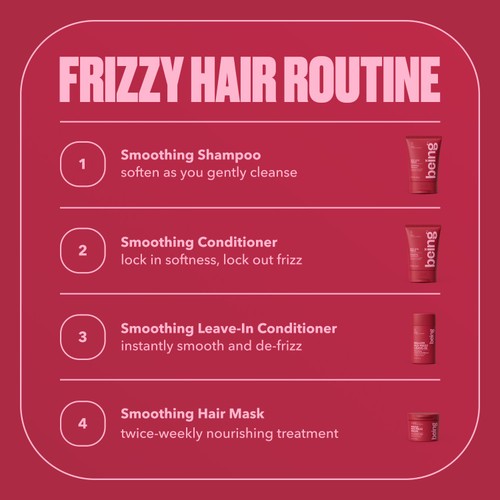 Being GOOD BYE FRIZZ Smoothing Shampoo thumbnail 7