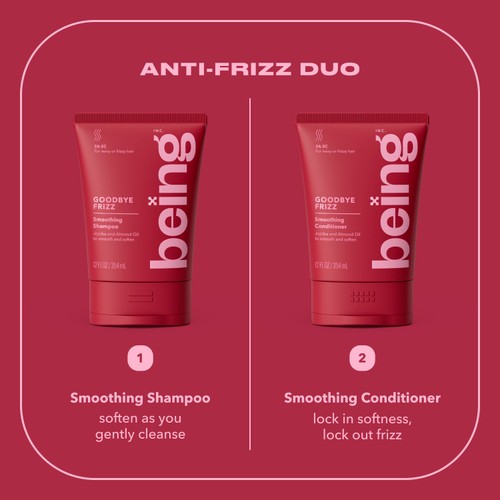 Being GOOD BYE FRIZZ Smoothing Conditioner thumbnail 8