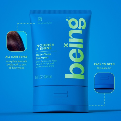 Being NOURISH + SHINE Daily Clean Shampoo thumbnail 4