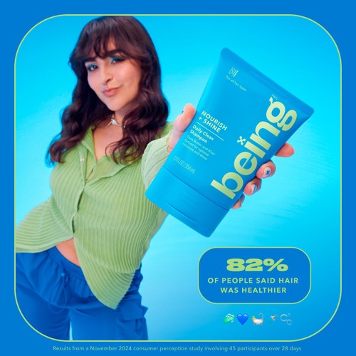 Being NOURISH + SHINE Daily Clean Shampoo thumbnail 6