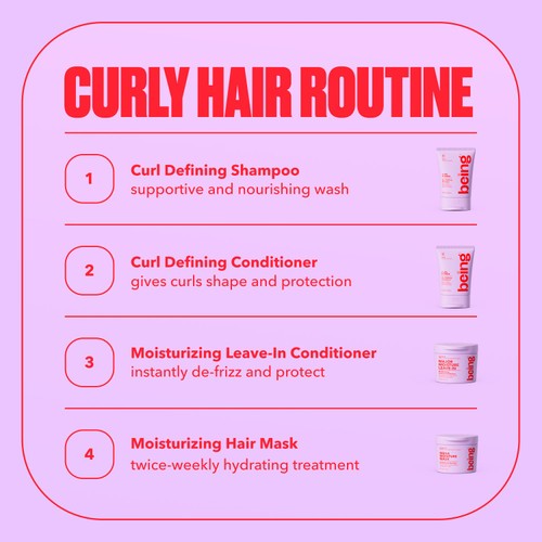 Being CURL POWER Curl Defining Shampoo thumbnail 7