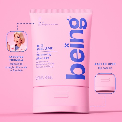 Being BIG VOLUMNE Volumising Shampoo thumbnail 4