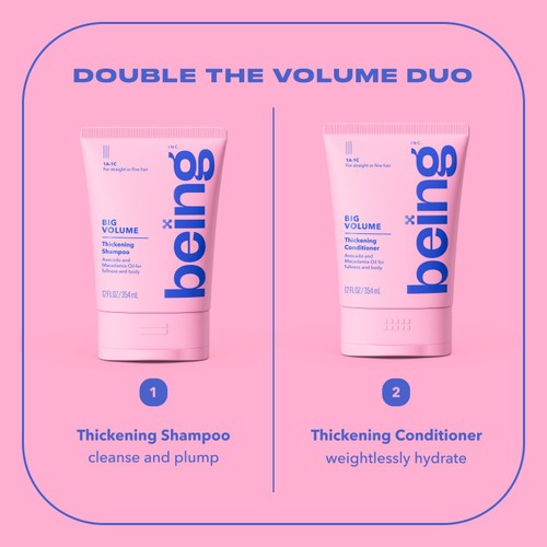 Being BIG VOLUMNE Volumising Shampoo thumbnail 8