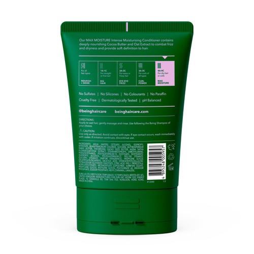Being MAX MOISTURE Intense Moisturising Conditioner thumbnail 10