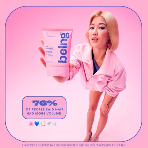 Being VOLUMNE HAIR Volumising Conditioner thumbnail 6