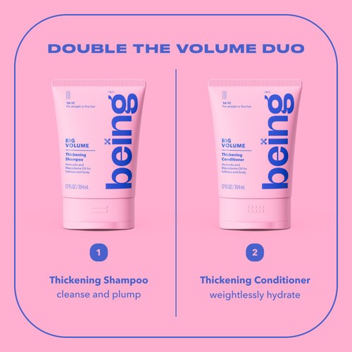 Being VOLUMNE HAIR Volumising Conditioner thumbnail 8