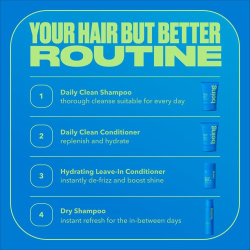 Being NOURISH + SHINE Daily Clean Conditioner thumbnail 7