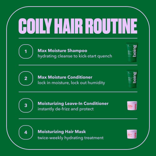 Being MAX MOISTURE Intense Moisturising Shampoo thumbnail 7