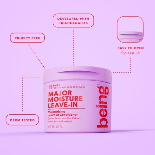 Being MAJOR MOISTURE Moisturising Leave-In Conditioner thumbnail 5